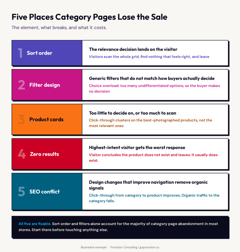 Category Page CRO: The Funnel Stage Most Stores Overlook